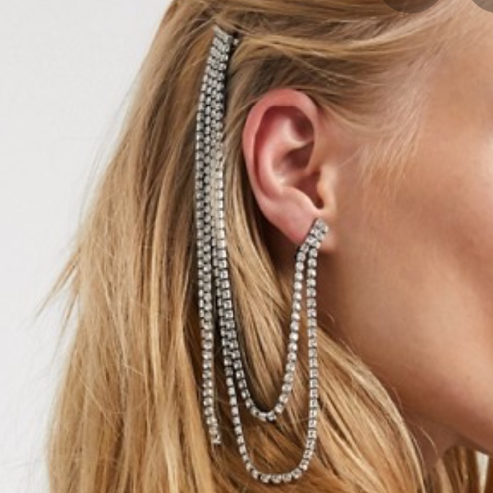Earring & Hair Pin -similar styles shown in pics